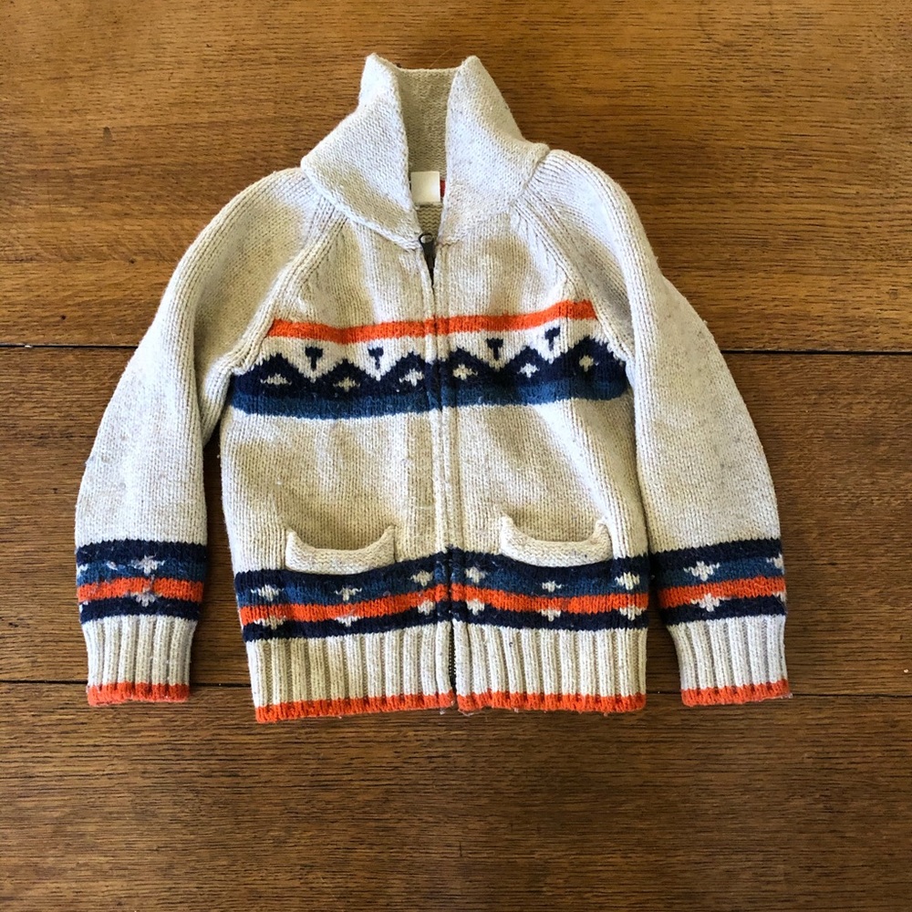 3t gap zip up sweater